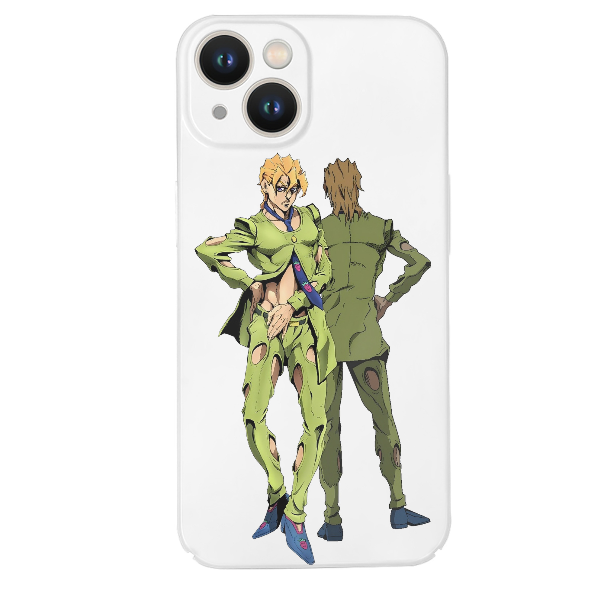 （画像用） ジョジョの奇妙な冒険 パンナコッタ?フー JoJo's Bizarre Adventure Pannacotta Fugo 【iPhone 14シリーズ対応】ハードケース